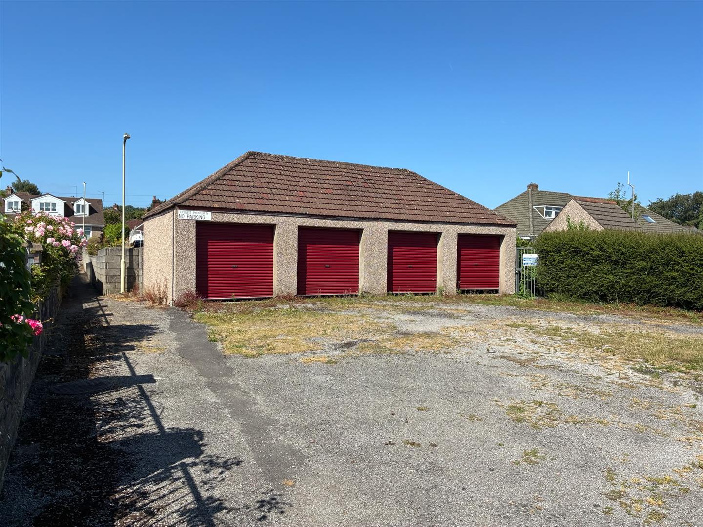 4 No. Lock-Up Garages, Moorlands Road, Bridgend